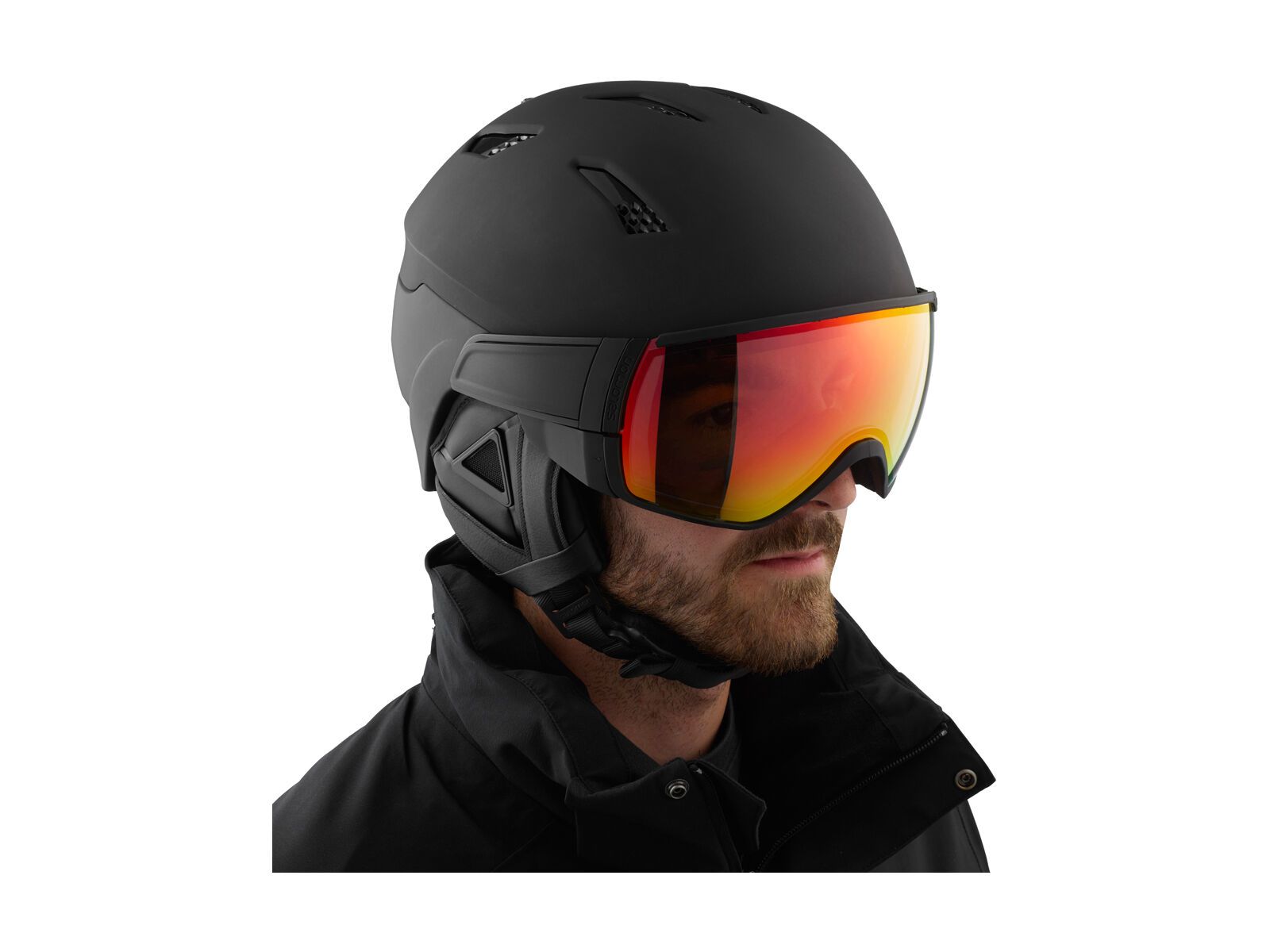 Salomon Driver Photo, black/Visor: ml red photochromatic - Bild 4