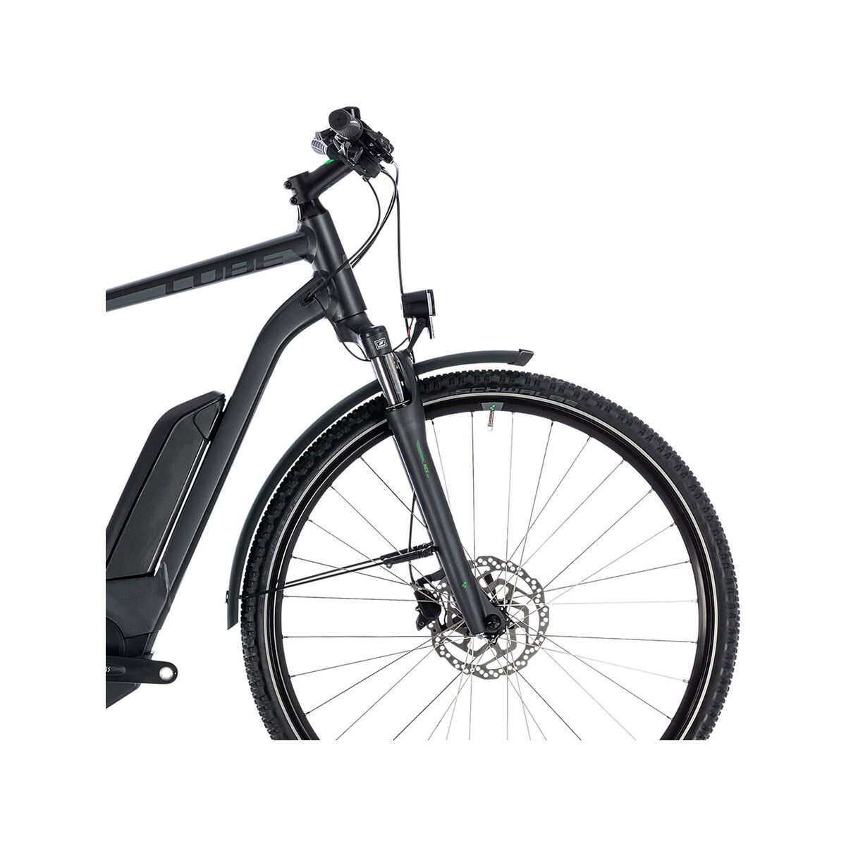 Cube Cross Hybrid Pro Allroad 500, grey´n´flashgreen - Bild 7