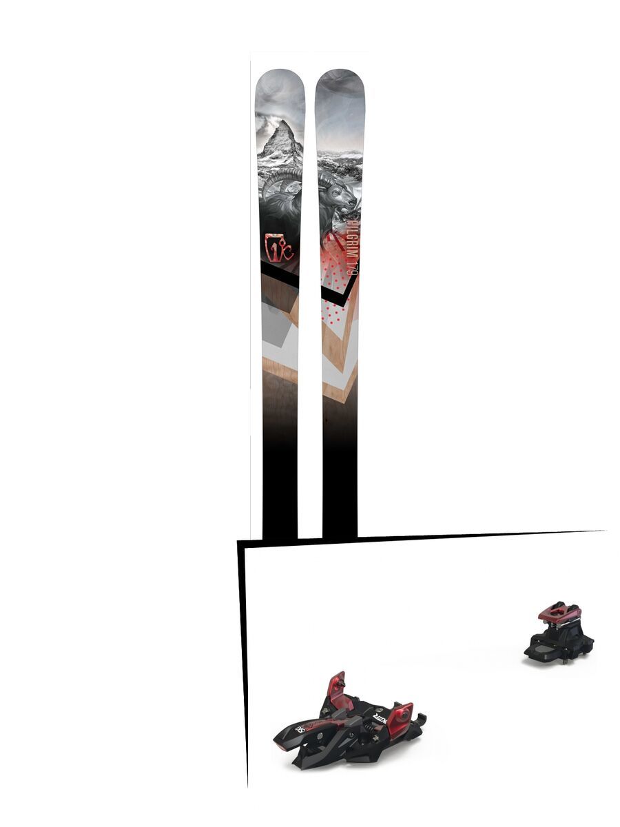 Set: Icelantic Pilgrim 2016 + Marker Alpinist 12 (2319300) - Bild 1