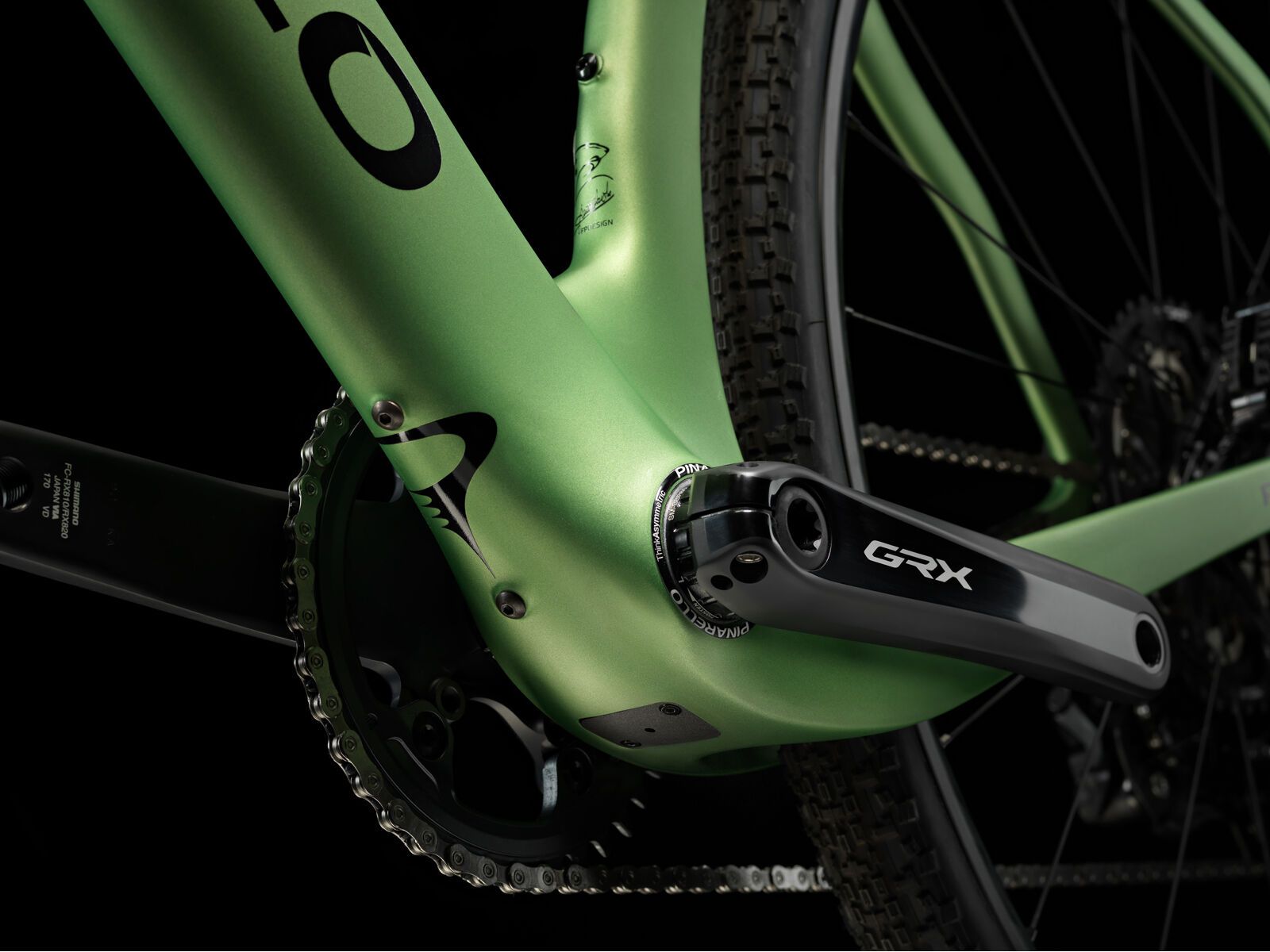 Pinarello Grevil F7 GRX 820 1x12 DB / Fulcrum Rapid Red 500 DB - 700C, stone green - Bild 10