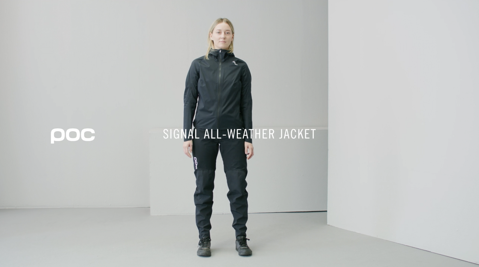 POC W's Signal All-Weather Jacket, moonstone grey - Video 7