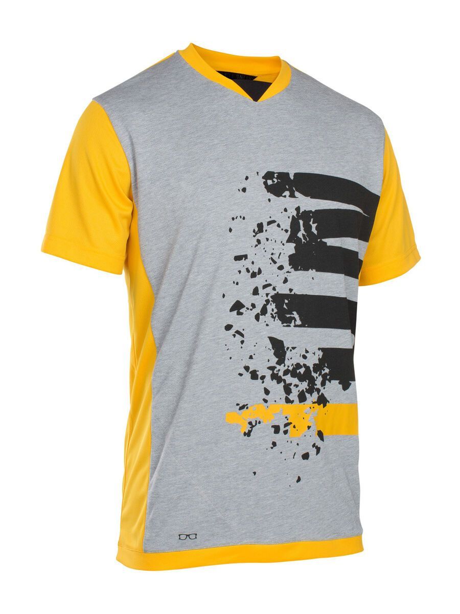 ION Tee SS Letters Scrub AMP, smiley yellow - Bild 1