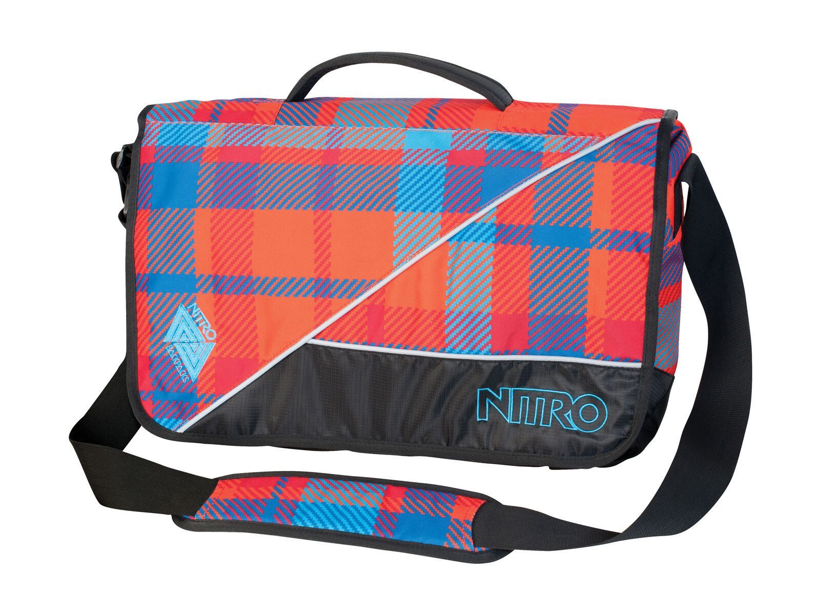 Nitro Evidence XL, Plaid Red Blue - Bild 1