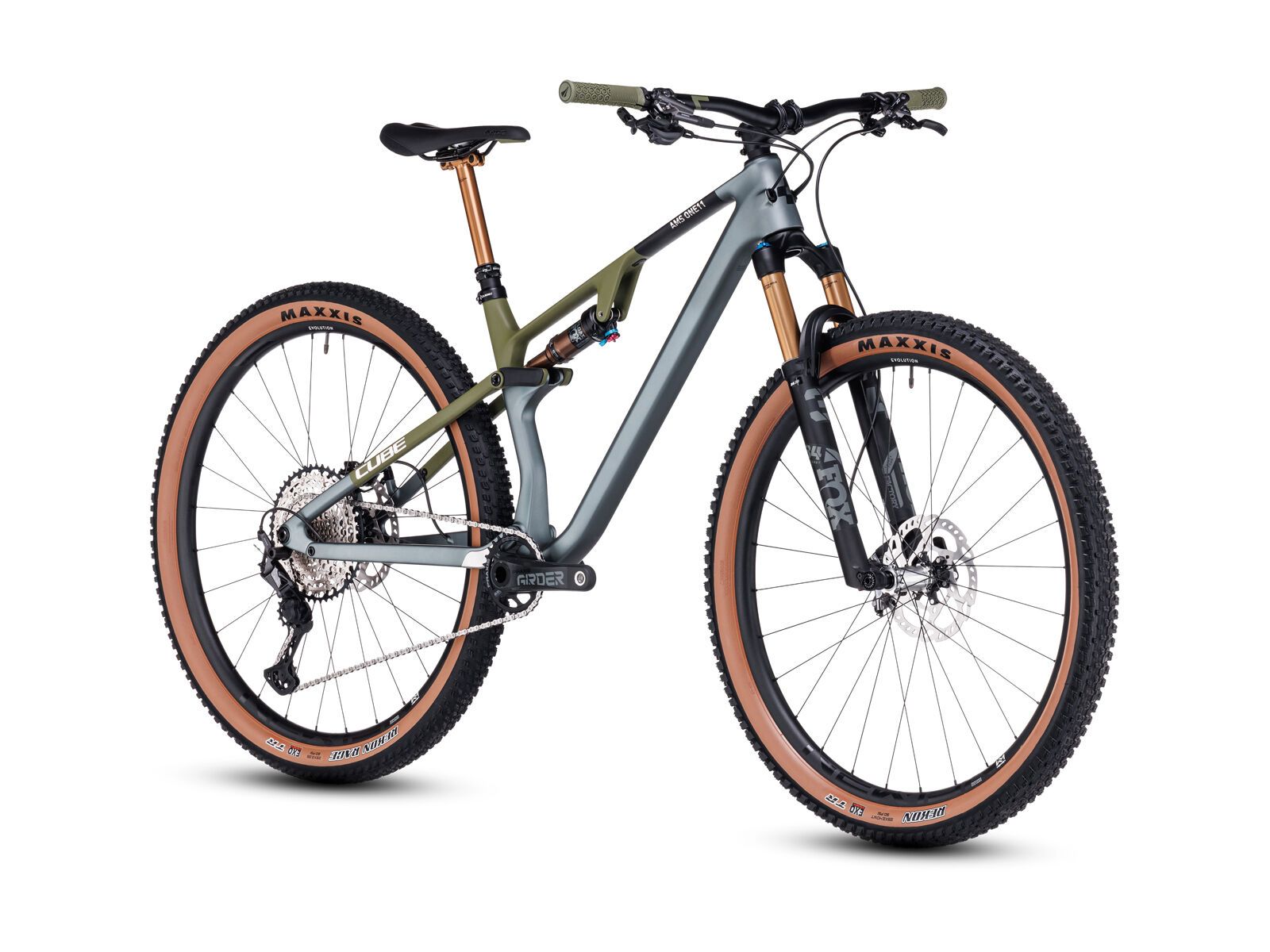 Cube AMS ONE11 C:68X TM 29, flashgrey´n´olive - Bild 2