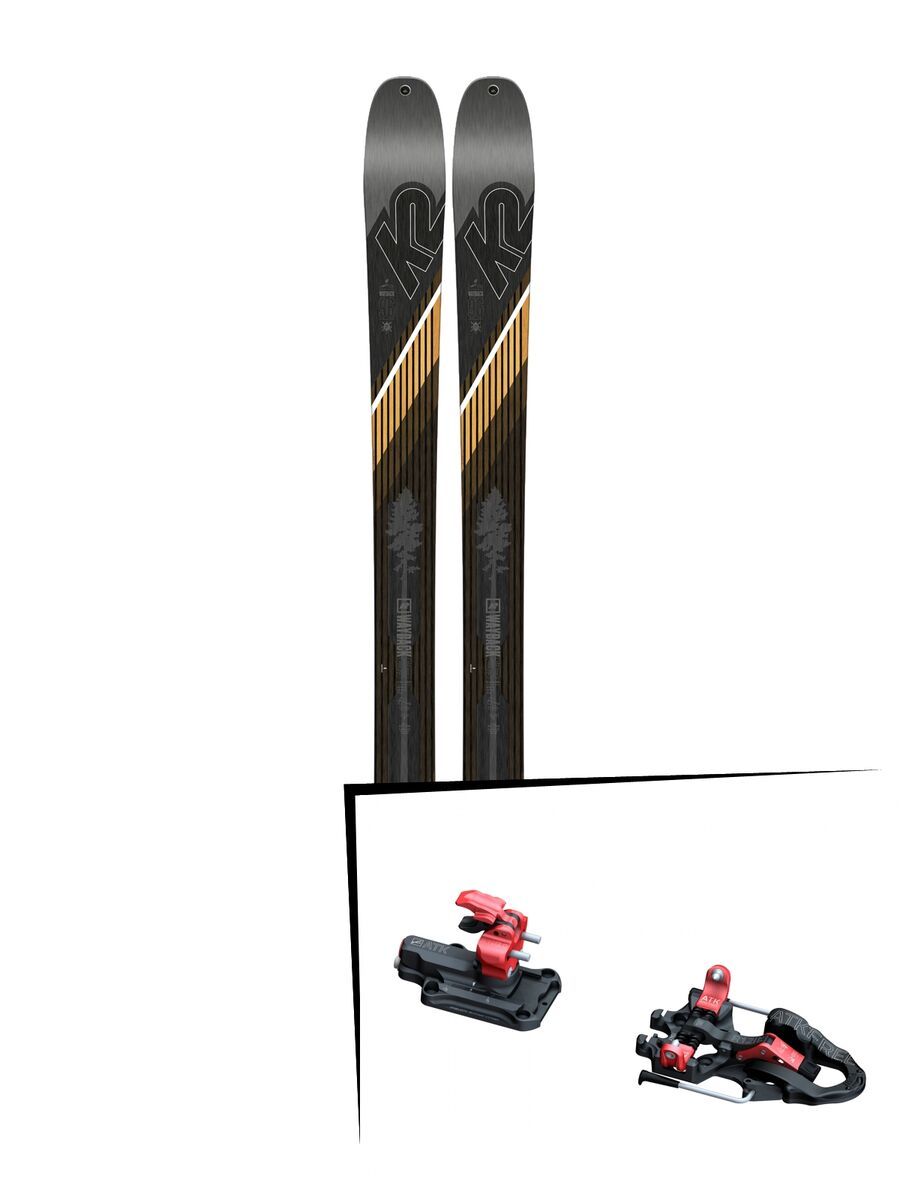 Set: K2 SKI Wayback 96 2019 + ATK Raider 12 2.0 - Bild 1