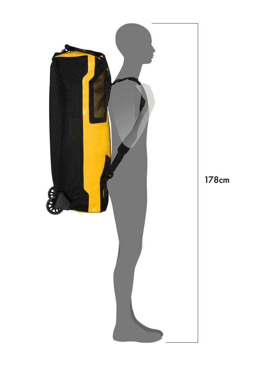 ORTLIEB Duffle RS 110 L, sunyellow-black - Bild 11
