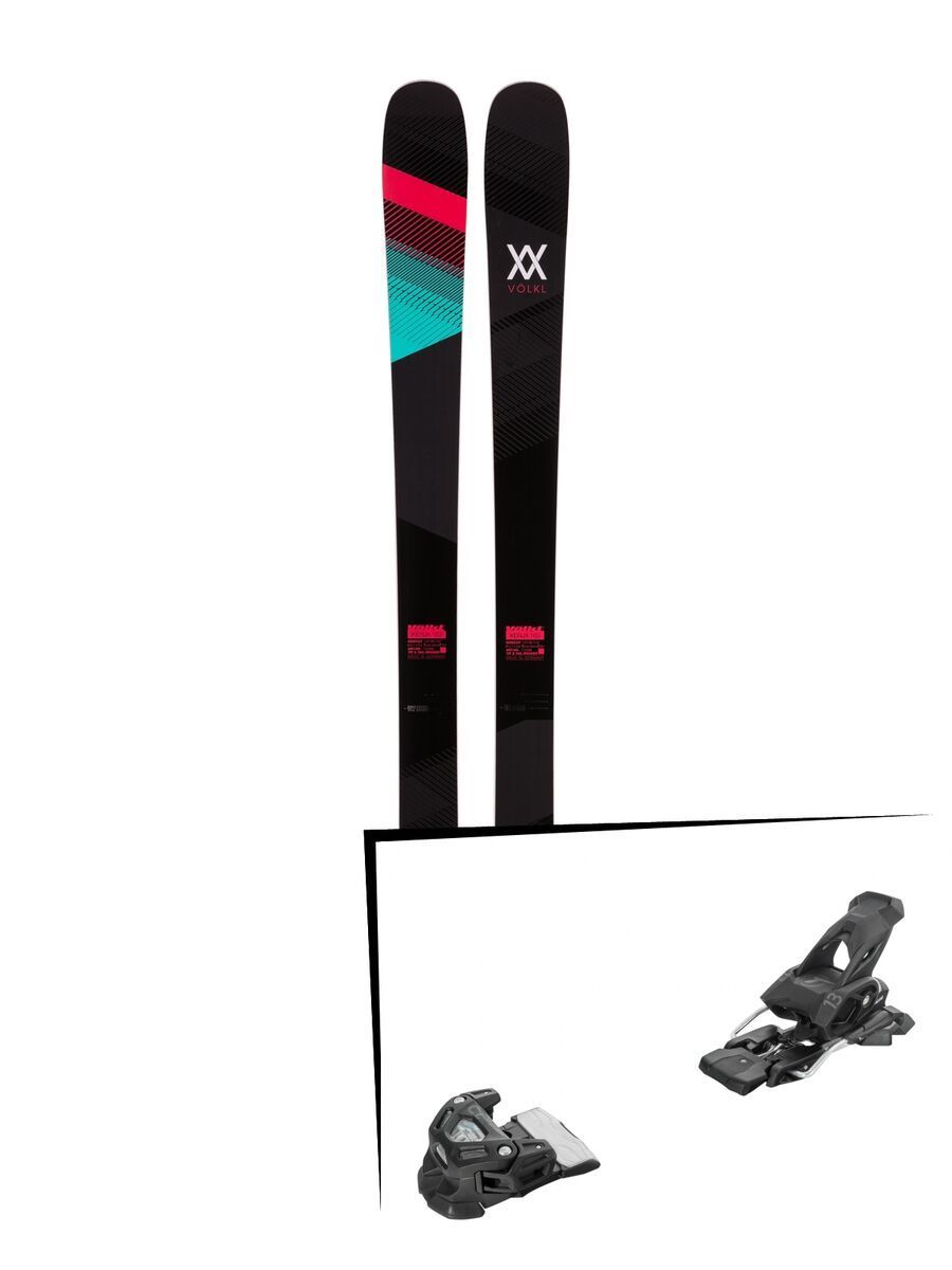 Set: Völkl Kenja 2017 + Tyrolia Attack 13 110 mm, solid black - Skiset - Bild 1