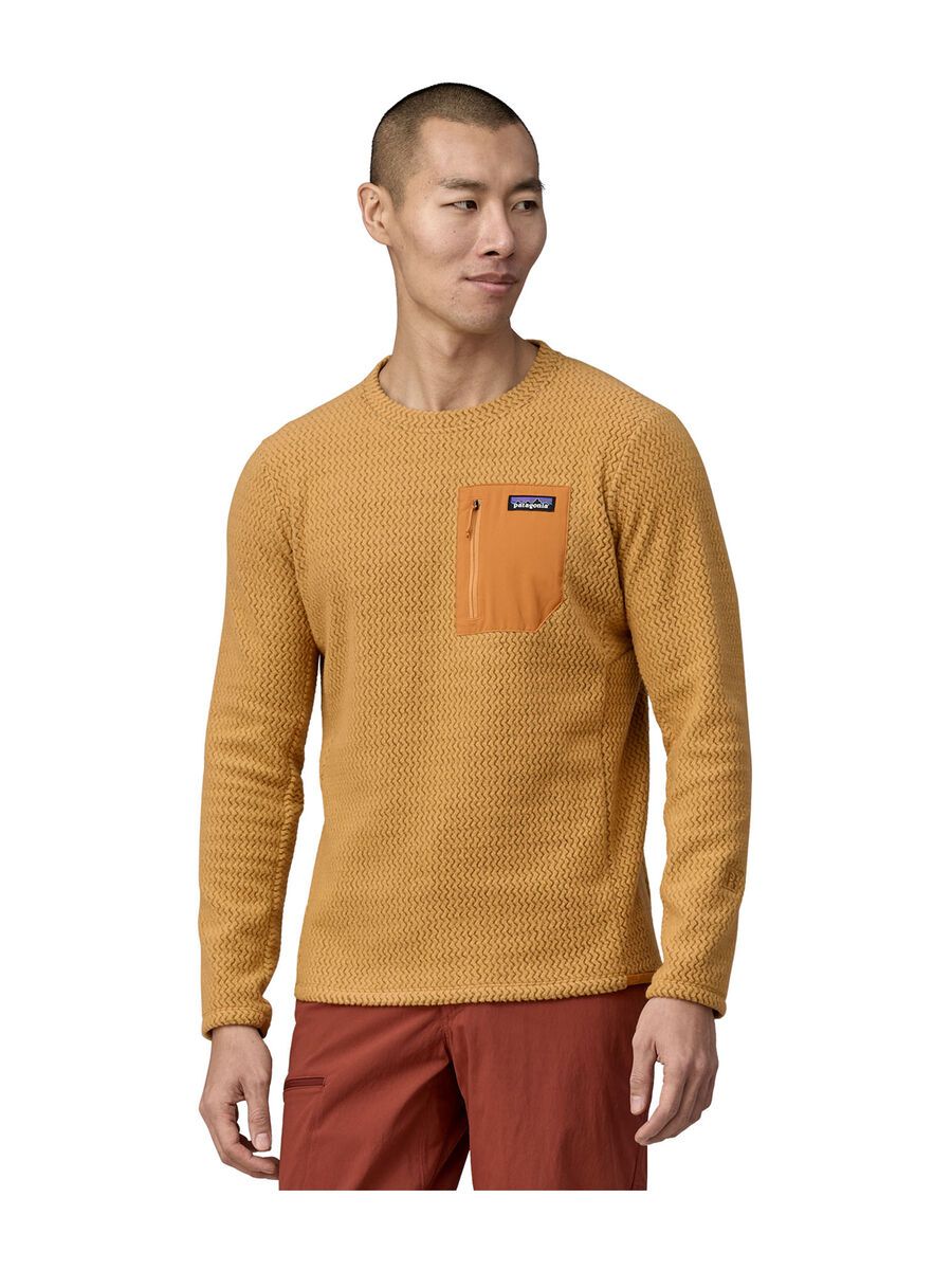 Patagonia Men's R1 Air Crew, pufferfish gold - Bild 2