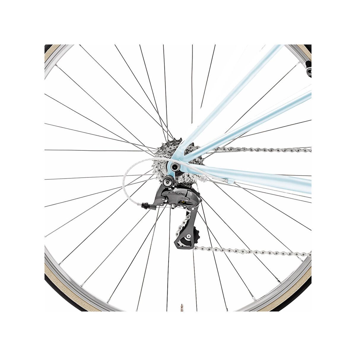 Creme Cycles Echo Solo Mixte, sky blue - Bild 4