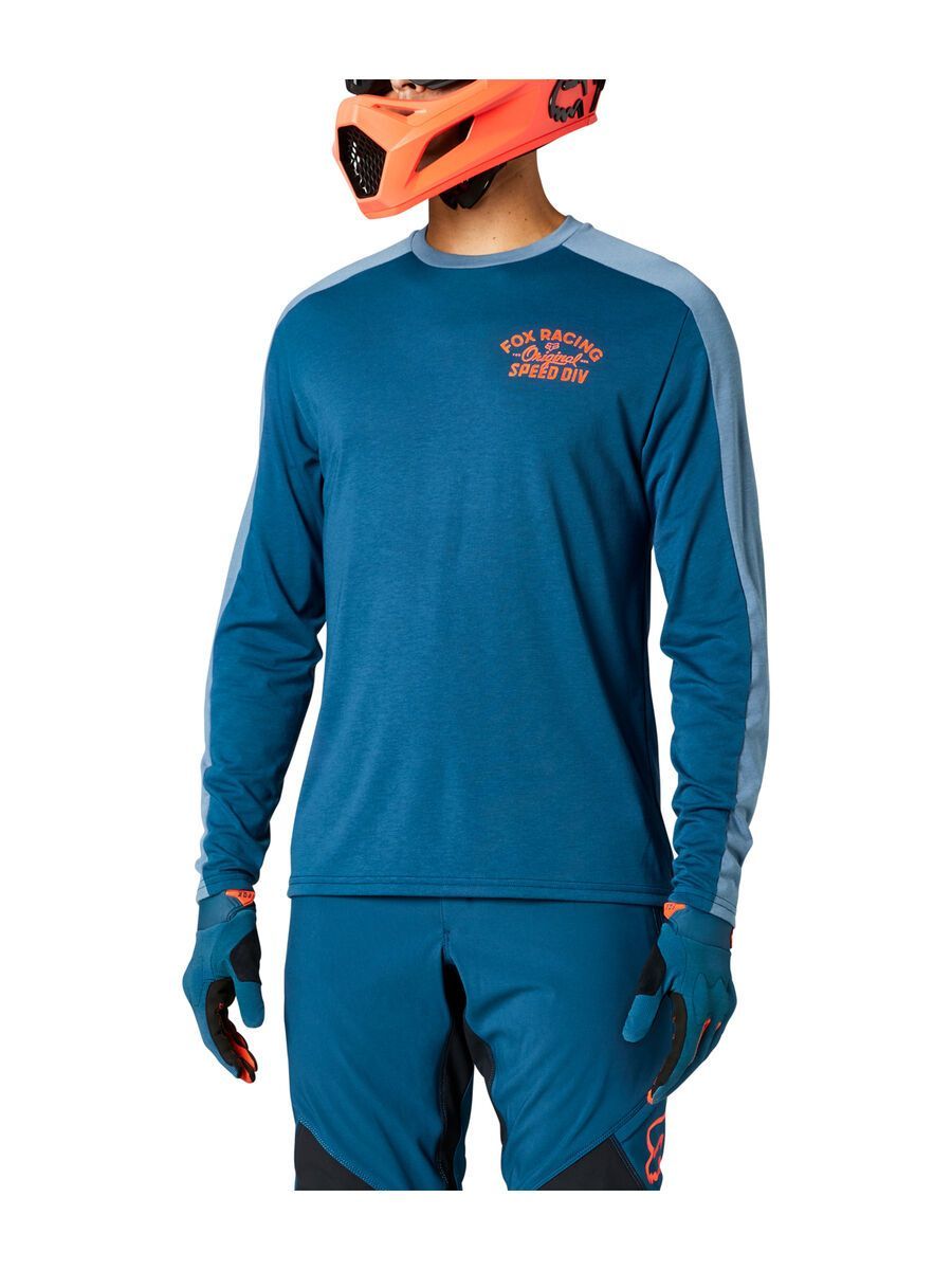 Fox Ranger Drirelease LS Jersey, dark indigo - Bild 3