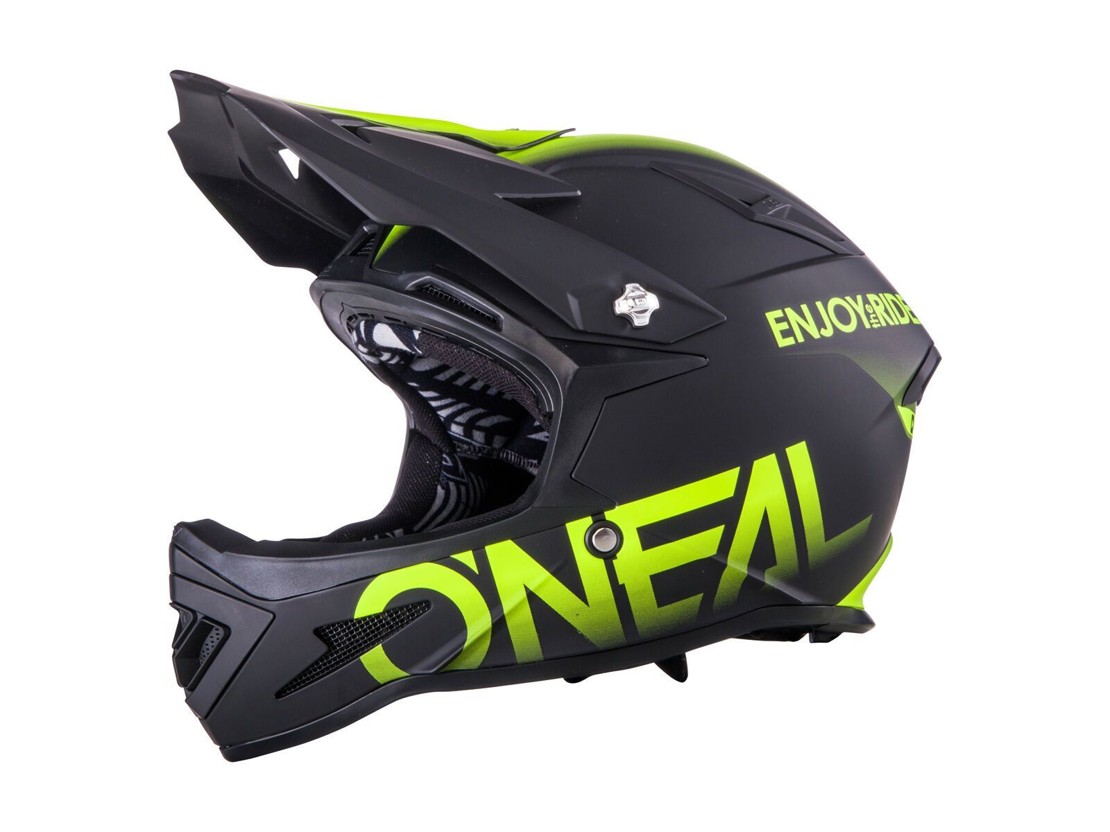 ONeal Warp Fidlock Helmet Blocker, black/yellow - Bild 1