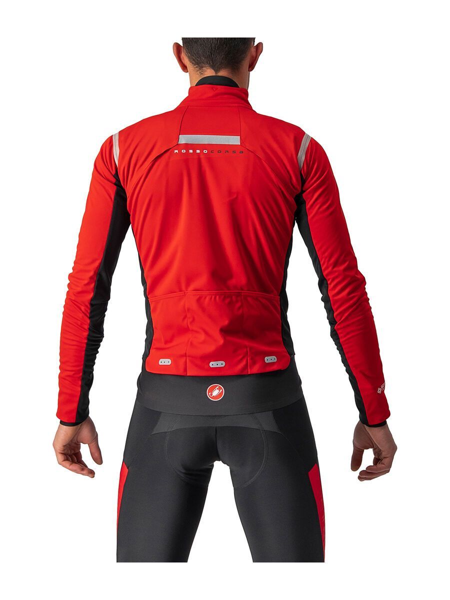 Castelli Alpha RoS 2 Jacket, red/silver reflex-dark gray - Bild 2