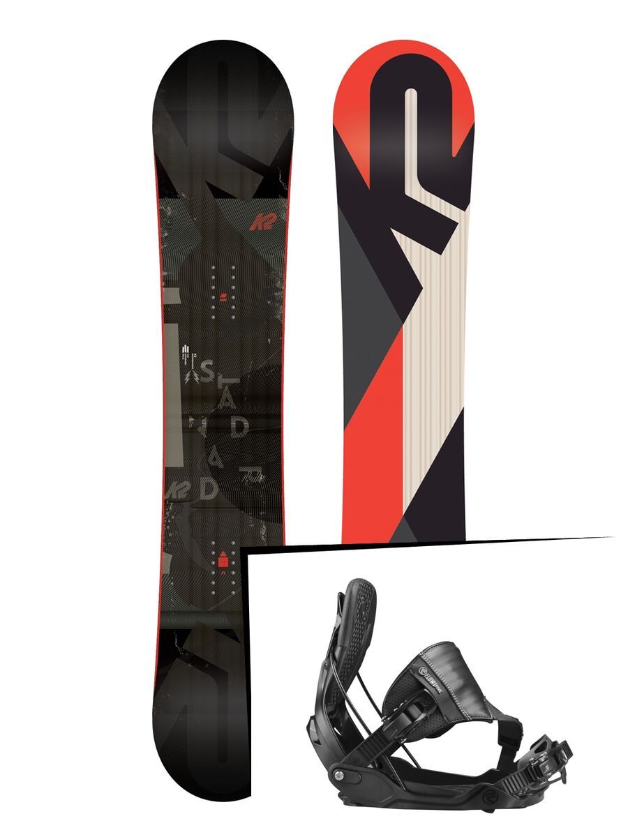 Set: K2 Standard Wide 2018 + Flow Five Hybrid black - Bild 1