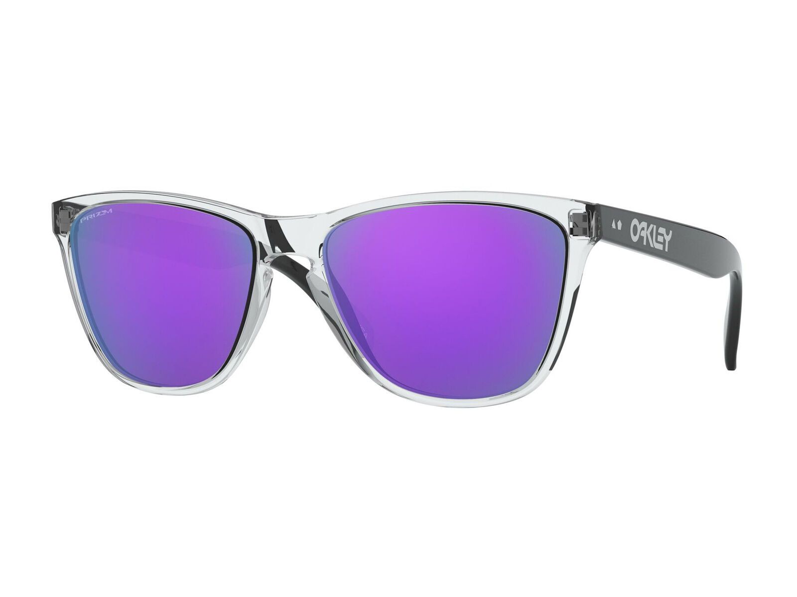 Oakley Frogskins Prizm 35th Anniversary, polished clear/Lens: prizm violet - Bild 1