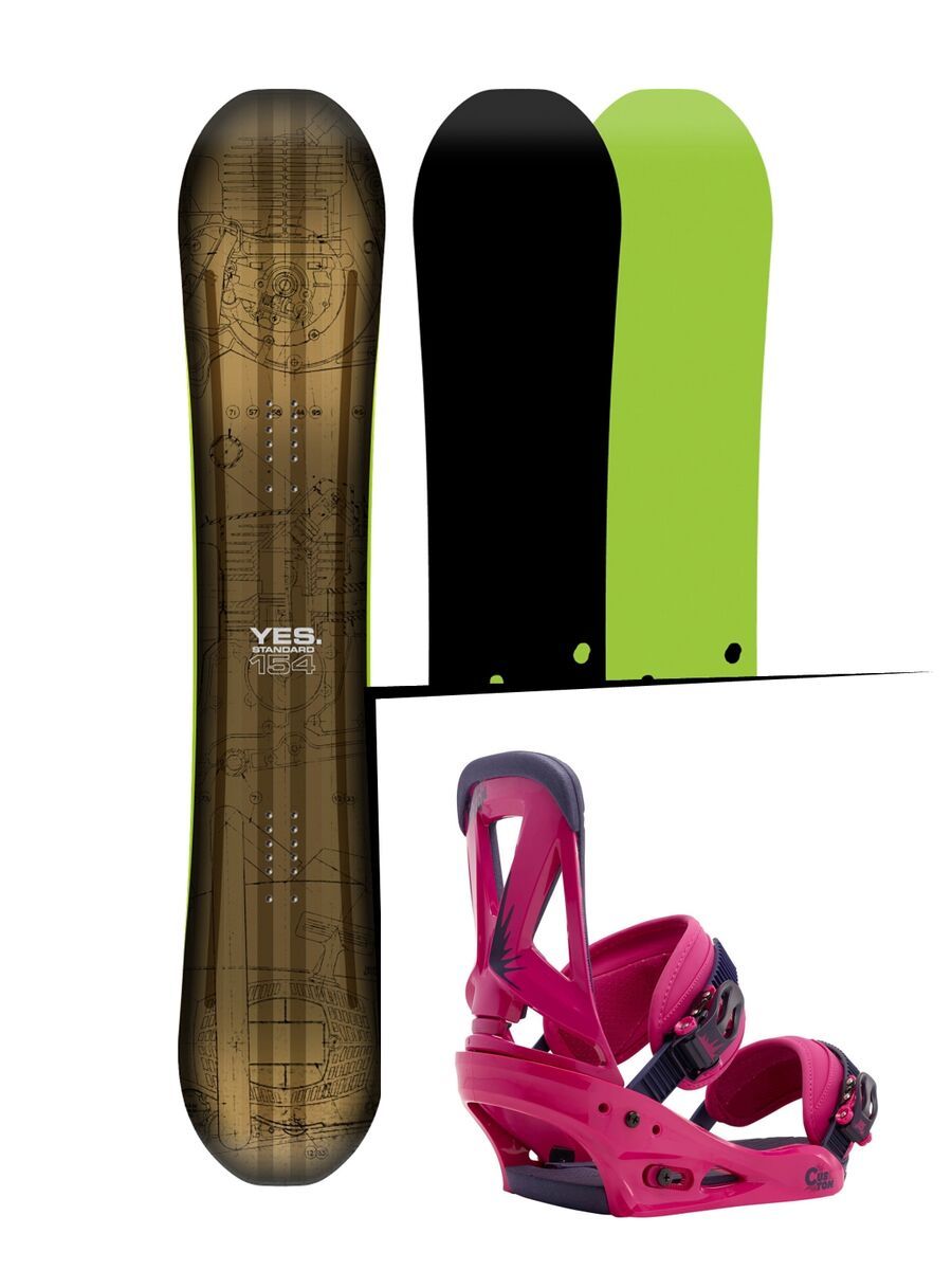 Set: Yes The Standard 2016 + Burton Custom (1191314S) - Bild 1