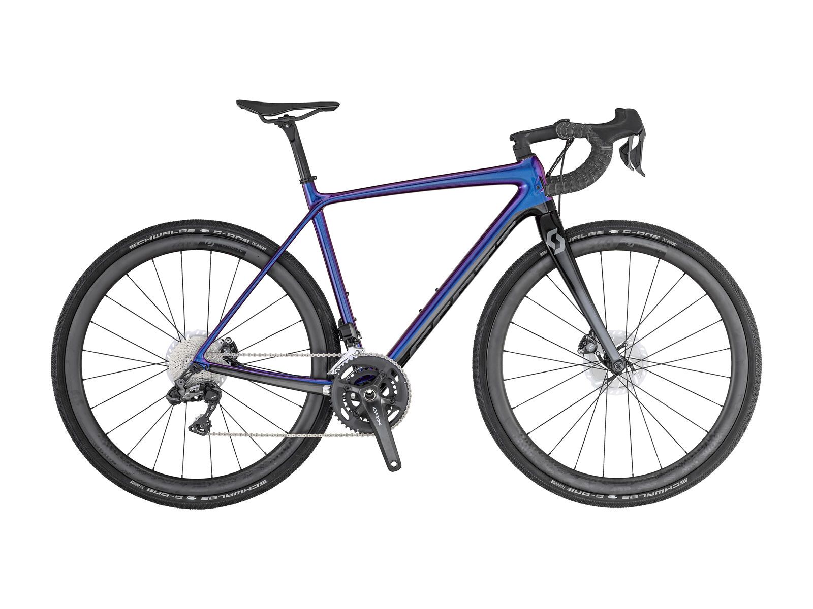Scott Addict Gravel 10, chameleon blue/purple/black - Bild 1