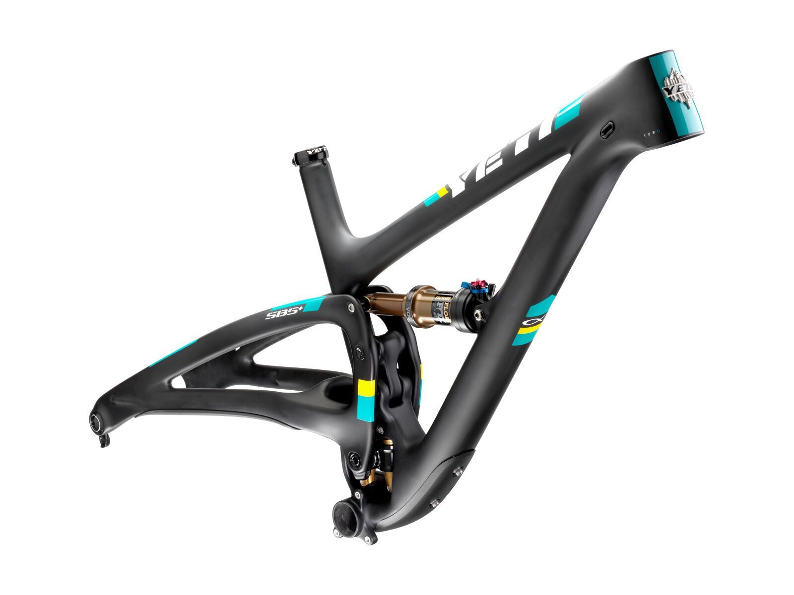 Yeti SB5+ T-Series Frame, raw/turquoise - Bild 1