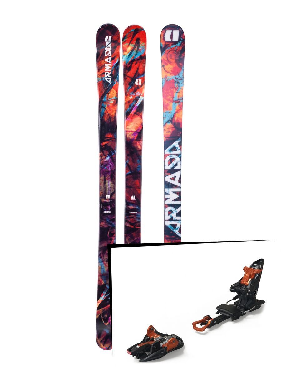 Set: Armada Arv 84 2018 + Marker Kingpin 10 black/copper - Bild 1