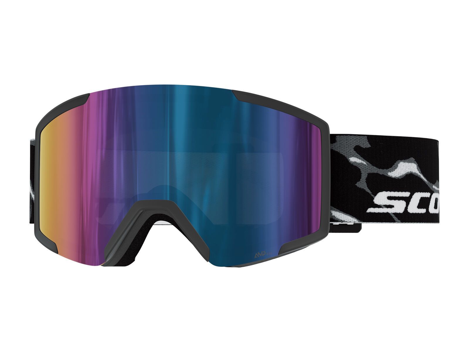 Scott Shield, AMP Teal Chrome / granite black/white - Bild 1