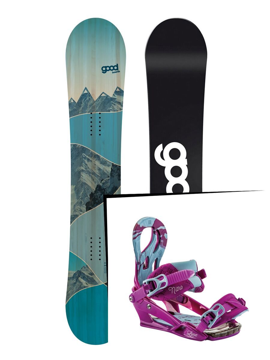 Set: goodboards Julia 2017 + Nitro Lynx (1691176S) - Bild 1