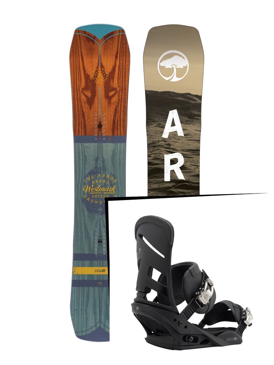 Set: Arbor Westmark Rocker 2017 + Burton Mission (1712873S) - Bild 1