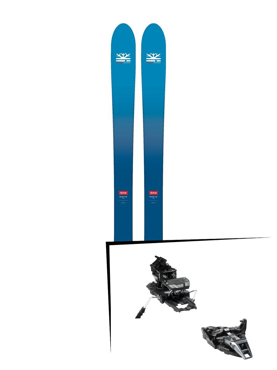 Set: DPS Skis Wailer F106 Foundation 2018 + Dynafit ST Rotation 10 black - Bild 1