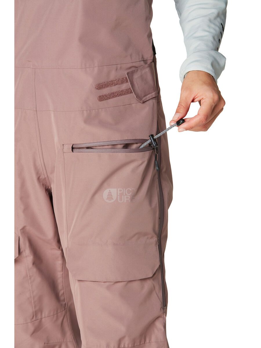 Picture U62 Bib Pants, deep taupe - Bild 7