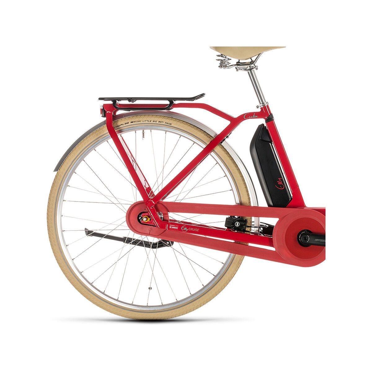 Cube Elly Cruise Hybrid 500, red´n´mint - Bild 4