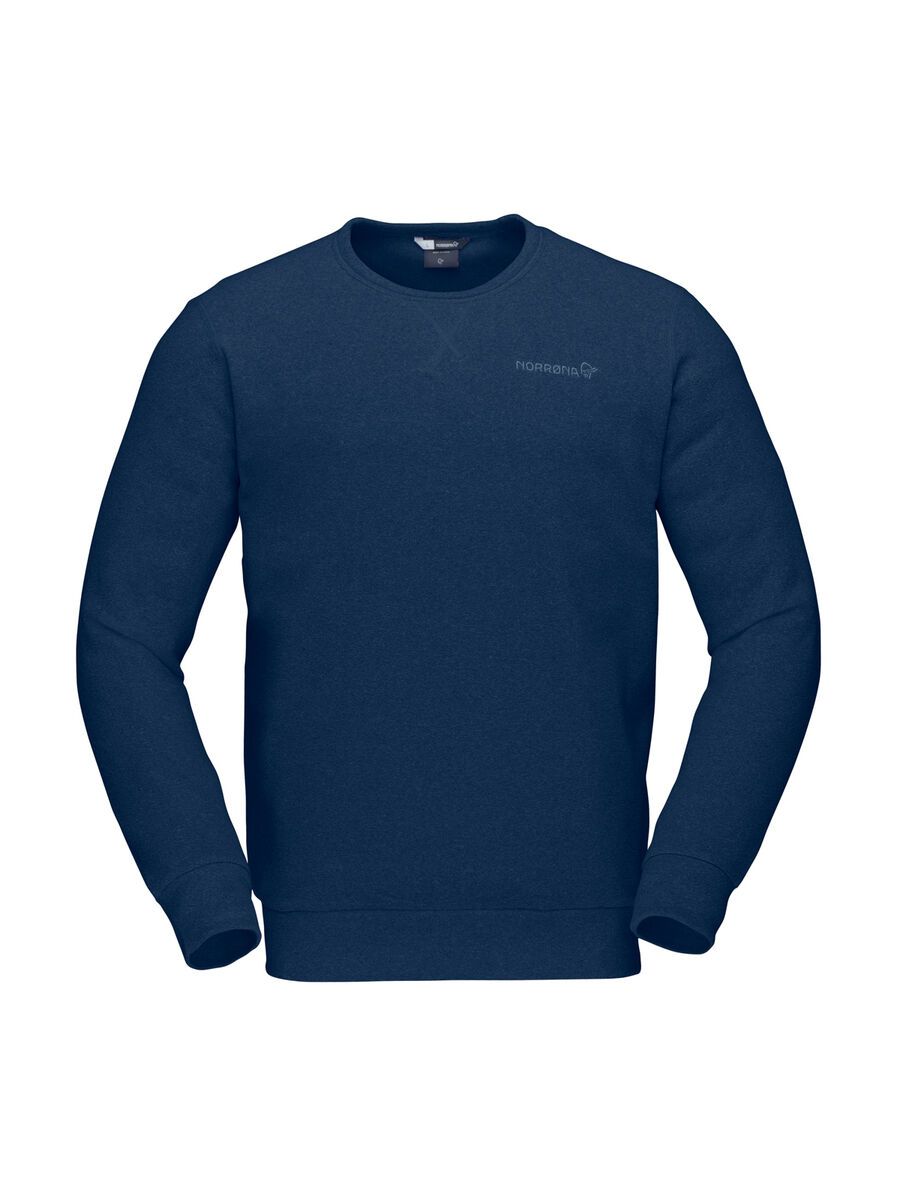 Norrona Crew Neck Unisex, indigo night - Bild 1