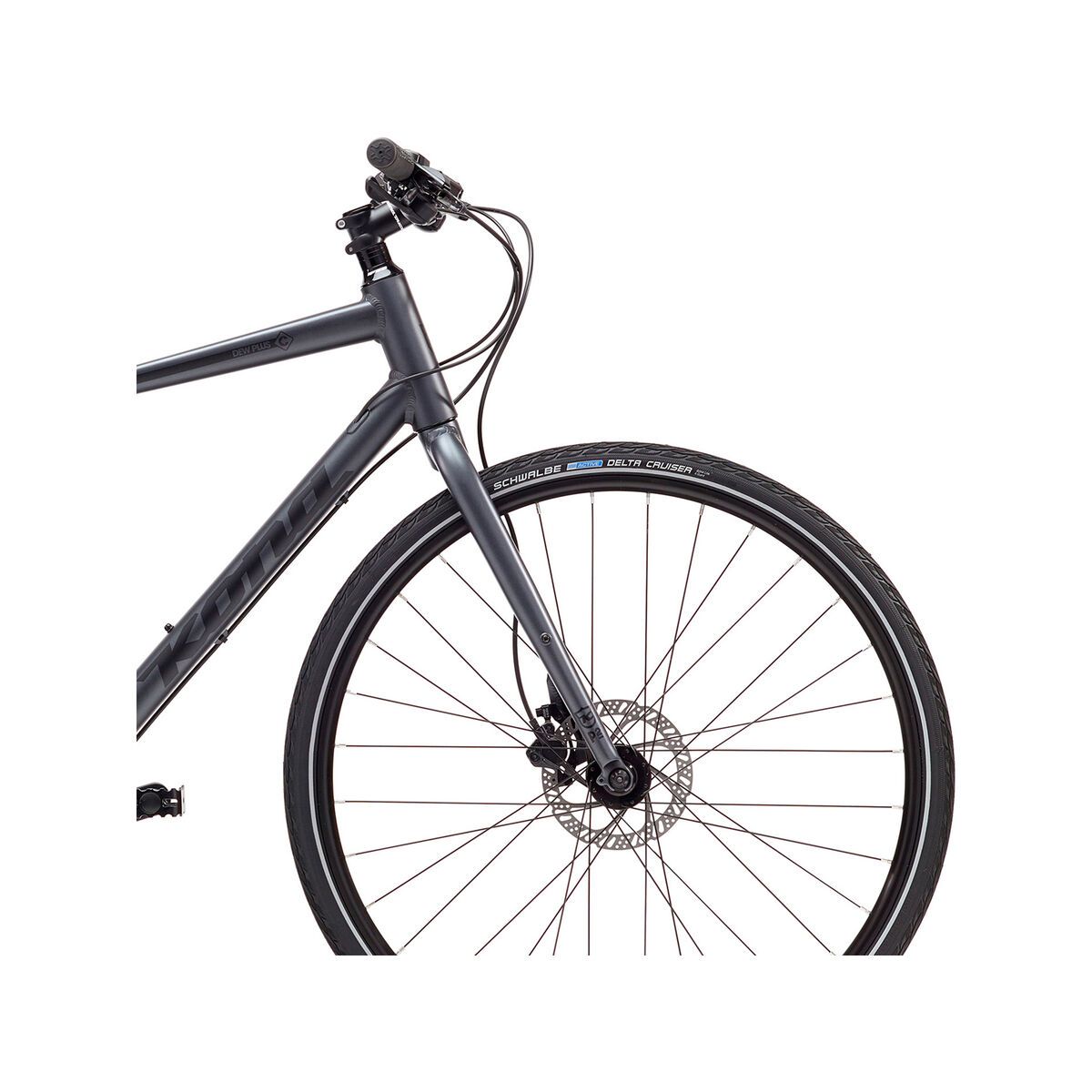 Kona Dew Plus, matt gray/black - Bild 5