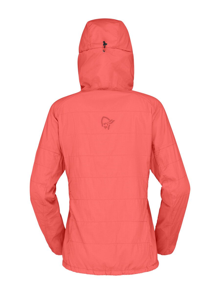 Norrona lyngen thermo100active Zip Hood W's, deep sea coral - Bild 3