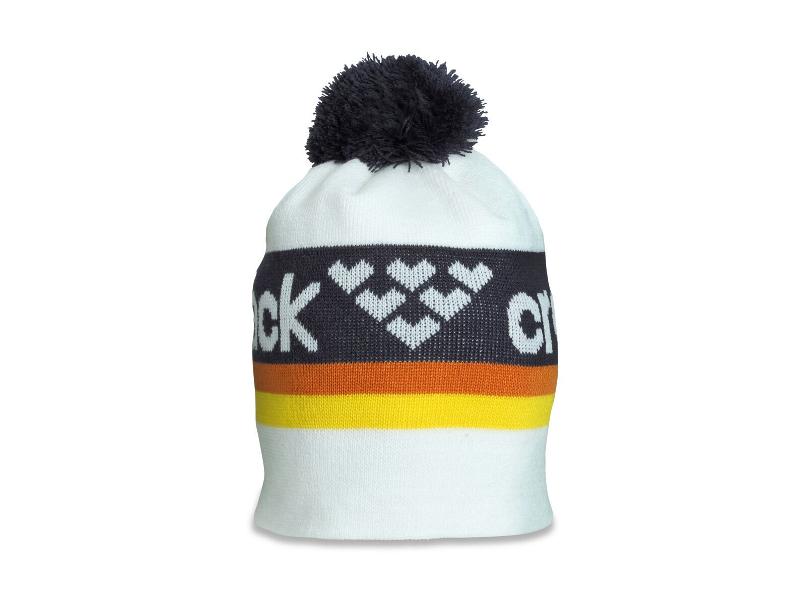 Black Crows Nomen Beanie, white/navy/orange - Bild 1