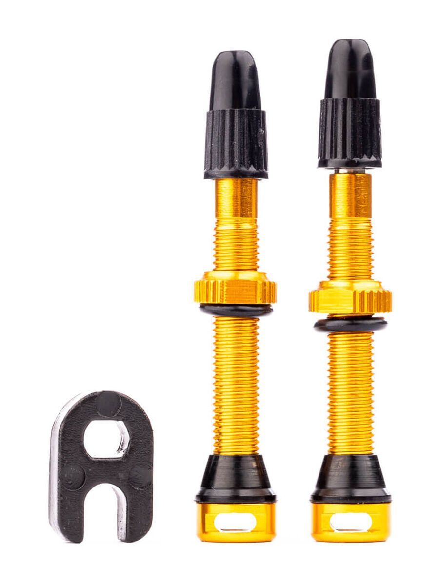 Tune Tubeless-Ventil Set - 44 mm, orange - Bild 1