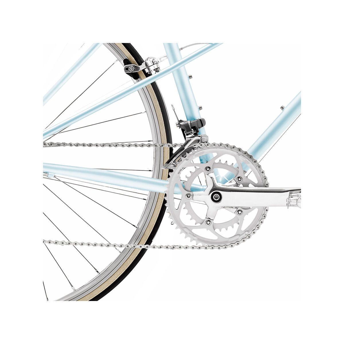 Creme Cycles Echo Solo Mixte, sky blue - Bild 3