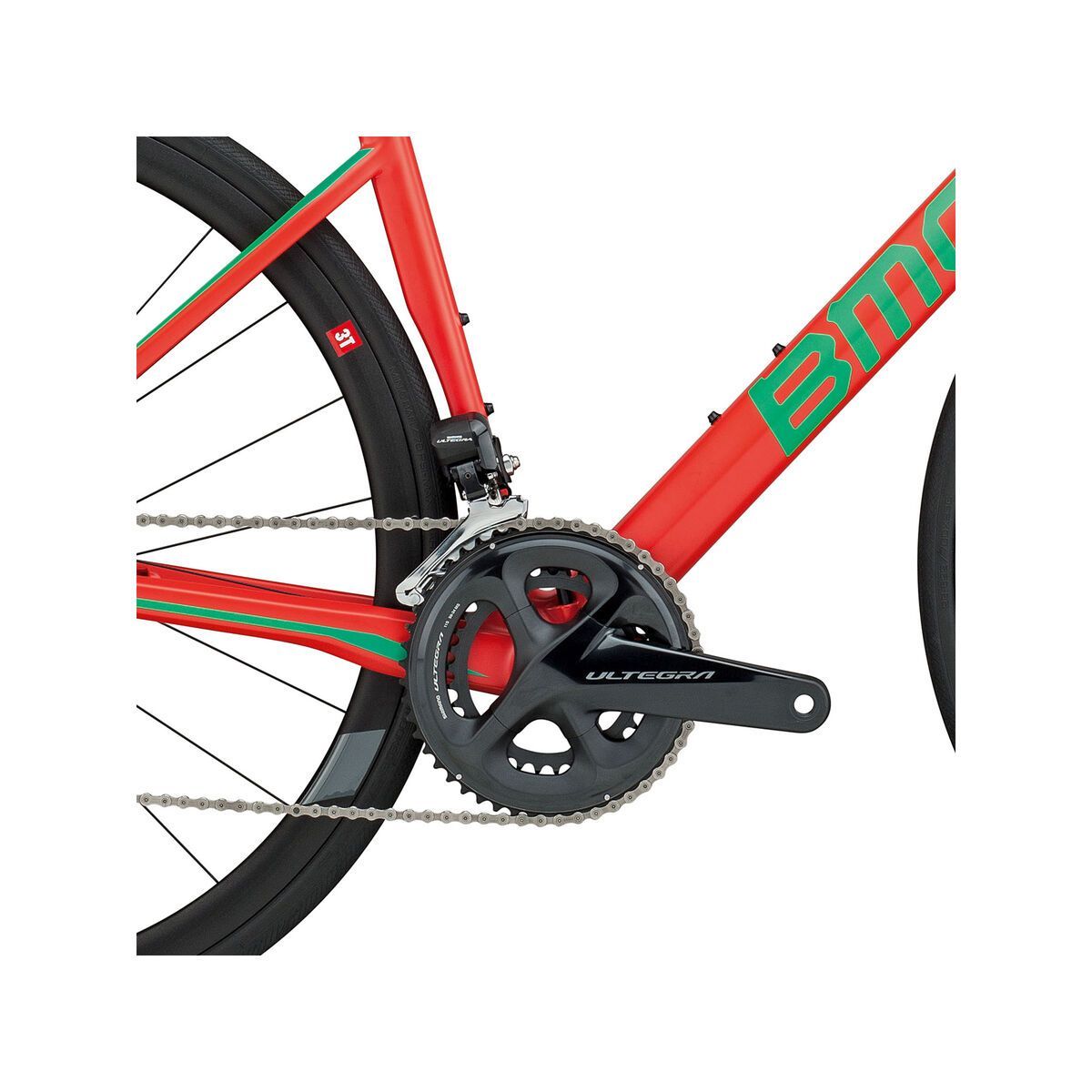BMC Roadmachine 02 One, neon red - Bild 4