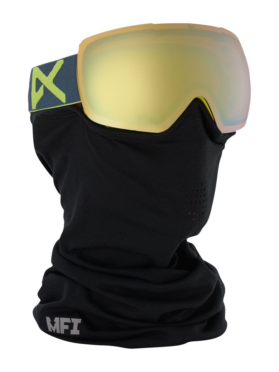 Anon Mig MFI + Spare Lens, lemonade/gold chrome - Bild 1