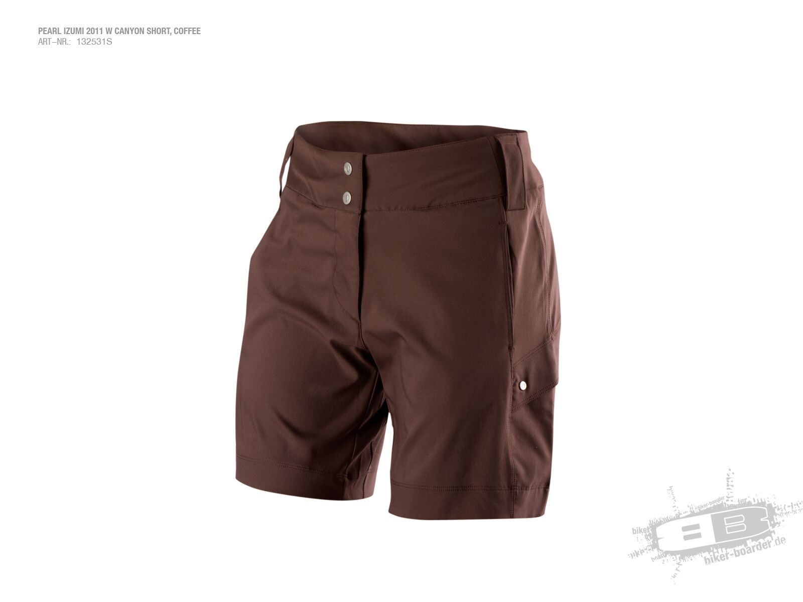 Pearl Izumi Womens Canyon Short, coffee - Bild 1