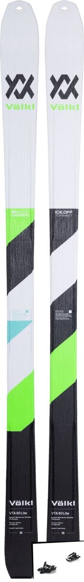 Set: Völkl VTA 80 Lite 2019 + Marker Alpinist 9 Long Travel black/titanium - Bild 1