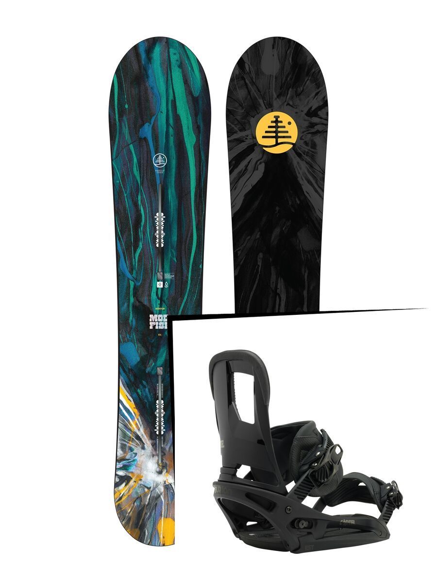 Burton Set: Mod Fish 2016 + Burton Cartel EST - Bild 1