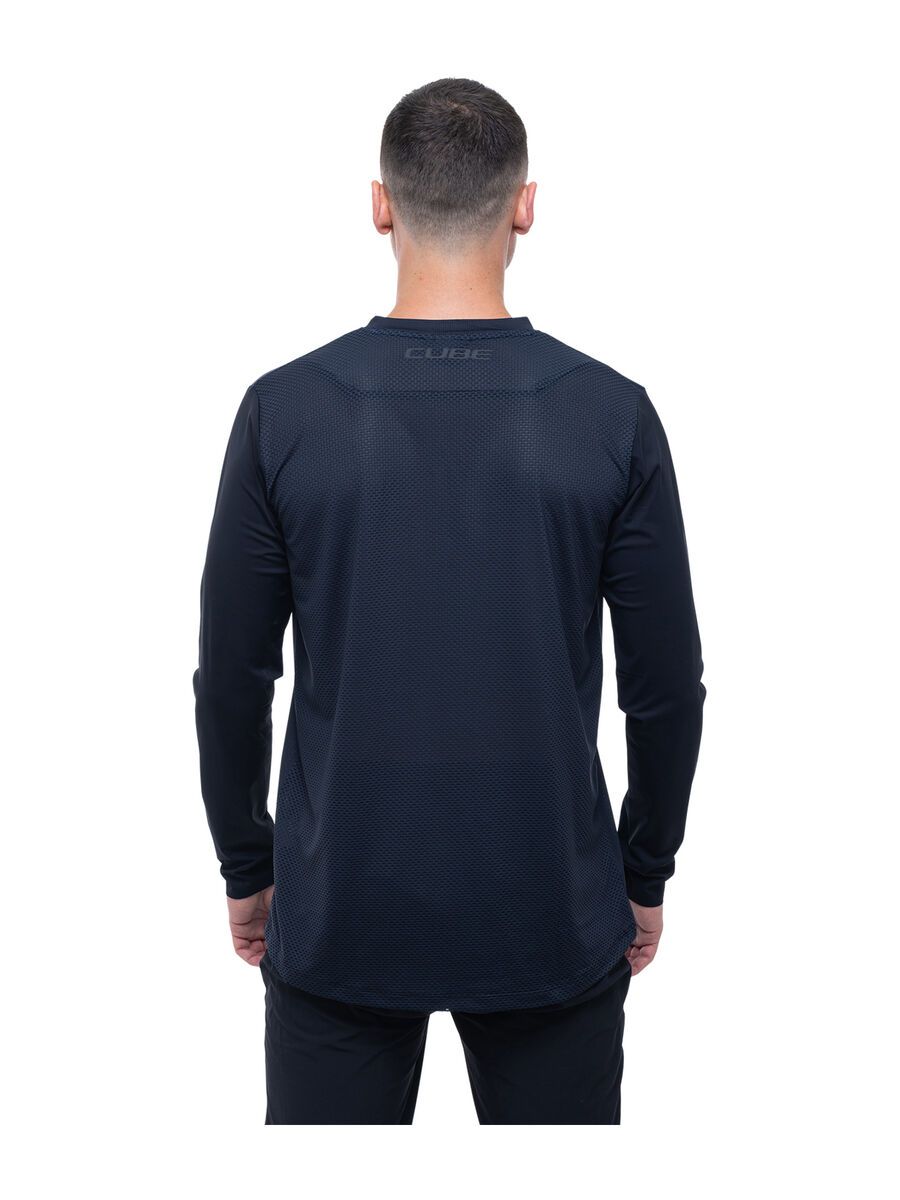 Cube Vertex Rundhalstrikot Pro langarm, black - Bild 4