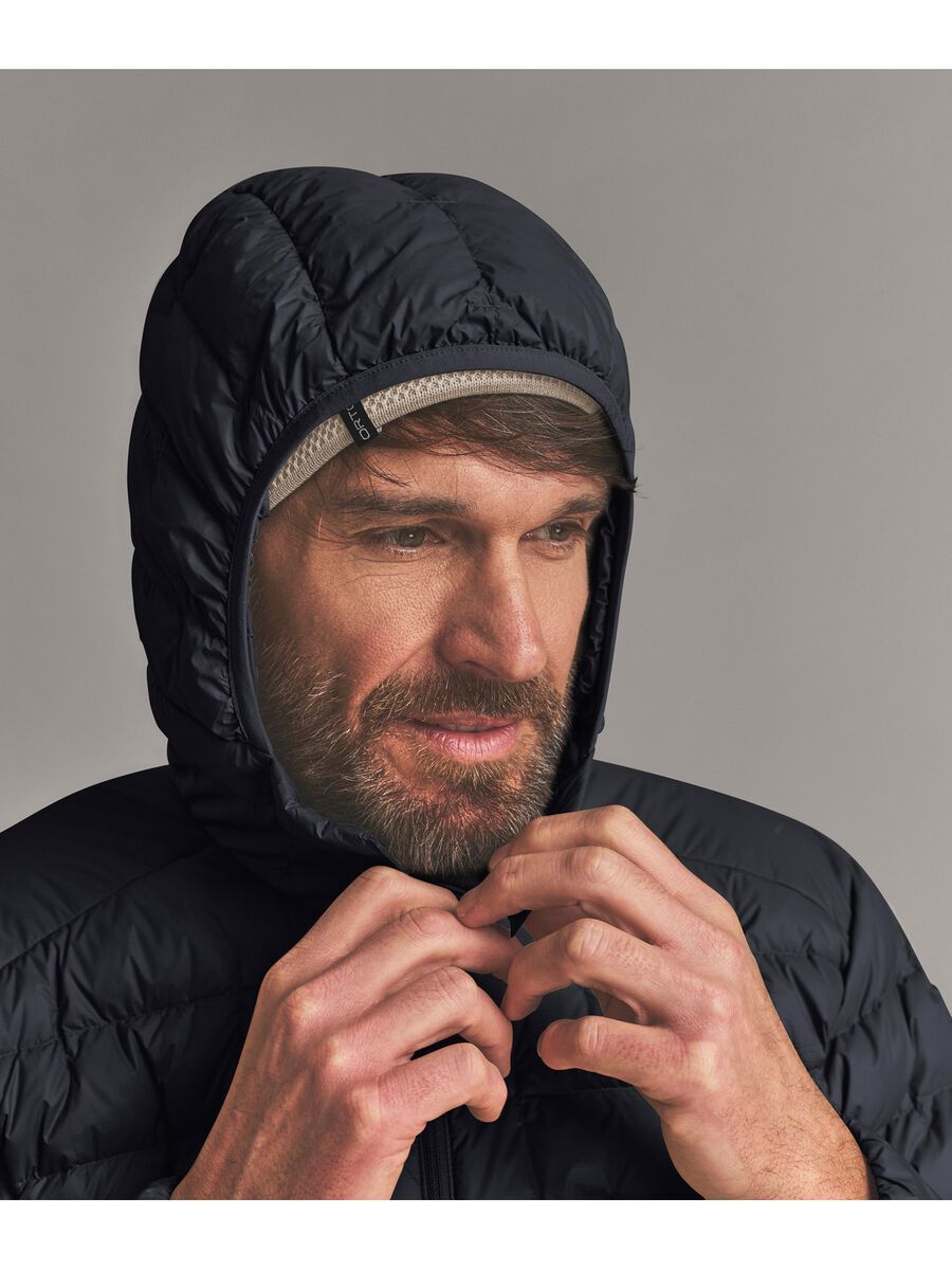 Ortovox DownWool 180 Hooded Jacket M, black raven - Bild 3