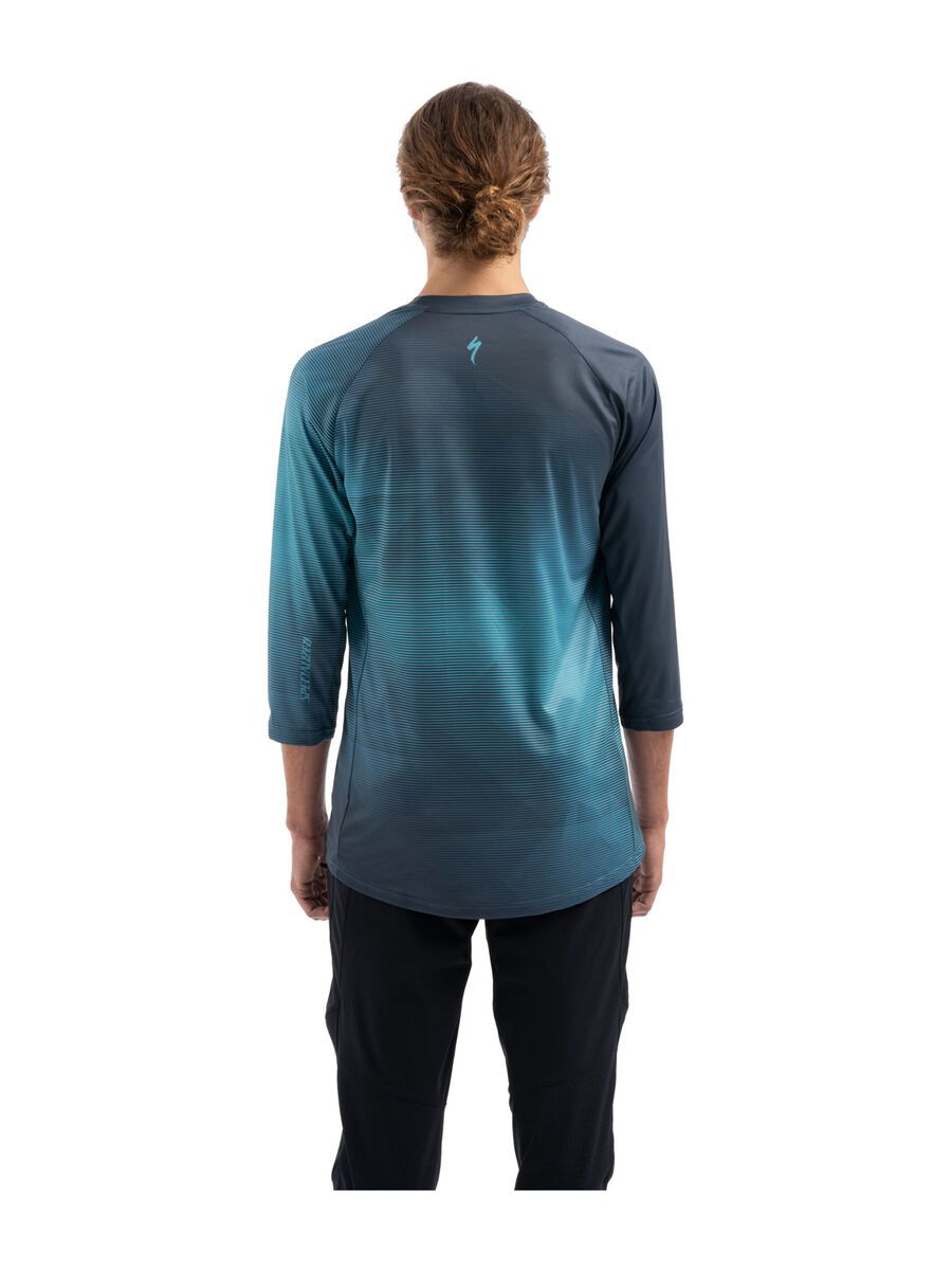 Specialized Demo 3/4 Sleeve Jersey, cast blue/aqua refraction - Bild 5