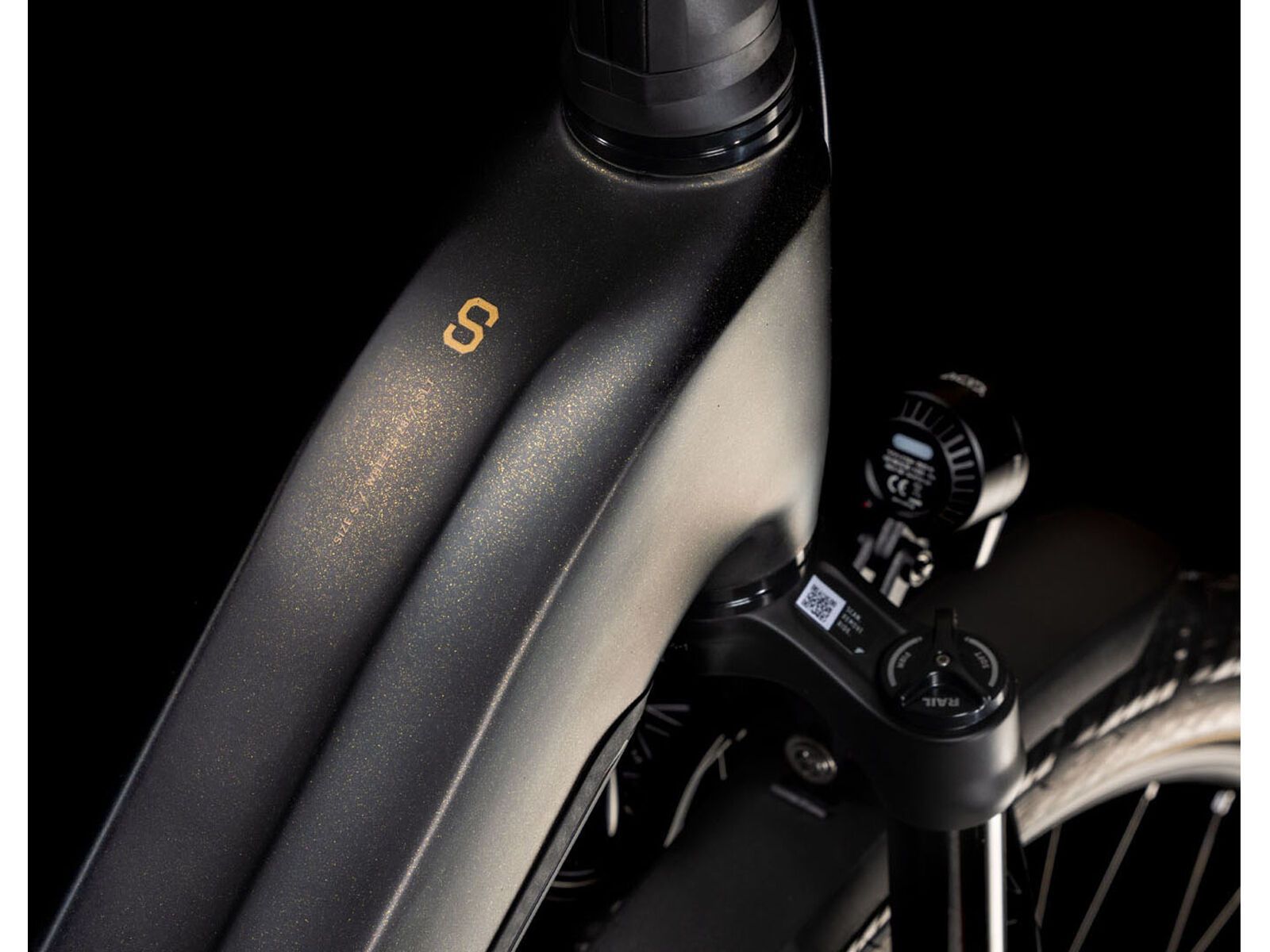 Cube Kathmandu Hybrid SLT 800 Easy Entry, golddust´n´black - Bild 2