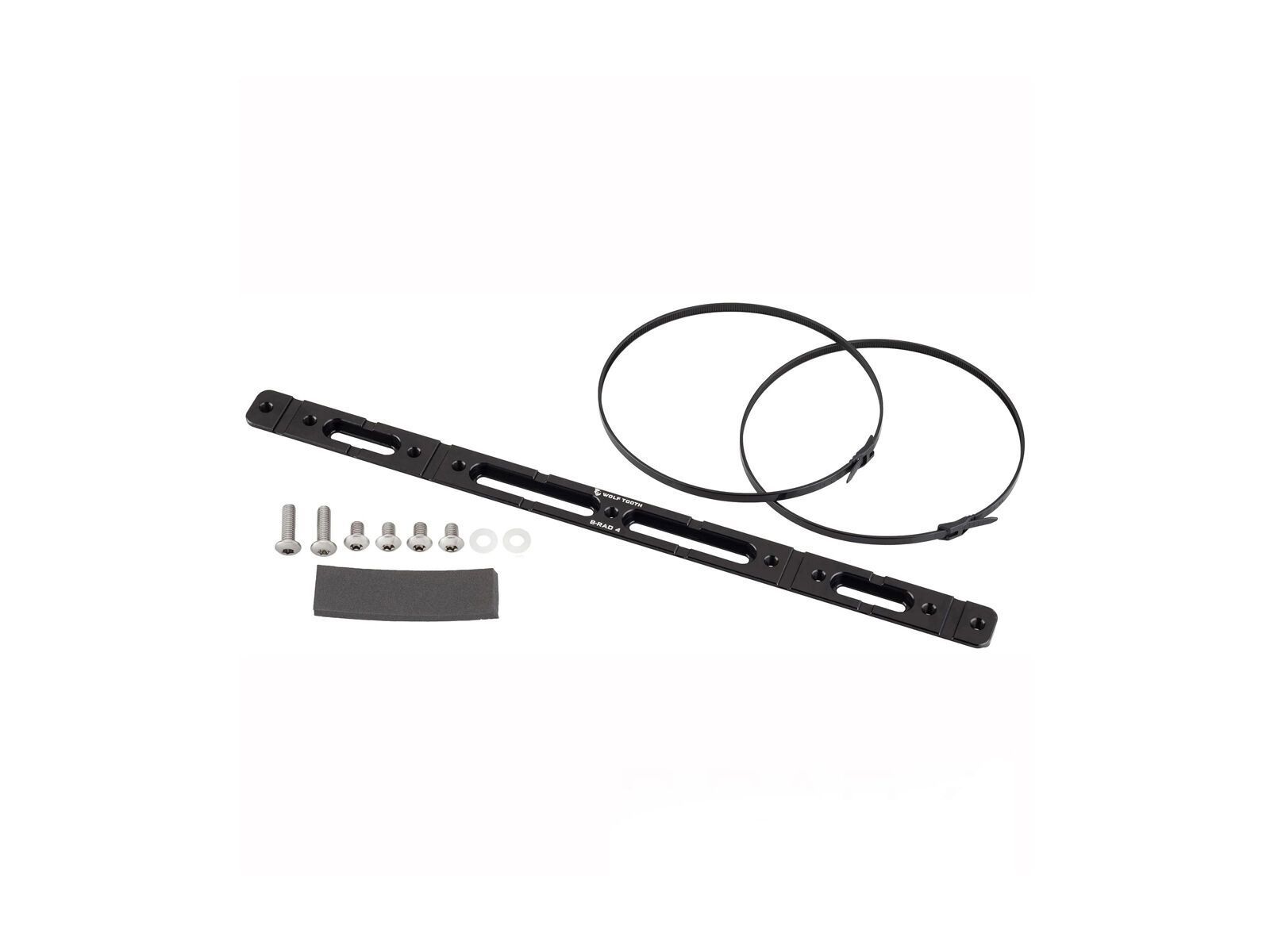 Wolf Tooth B-RAD Mounting Bases - 4 Slot, black - Bild 1