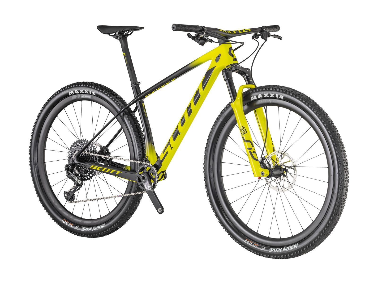 Scott Scale RC 900 World Cup, radium yellow/carbon - Bild 2
