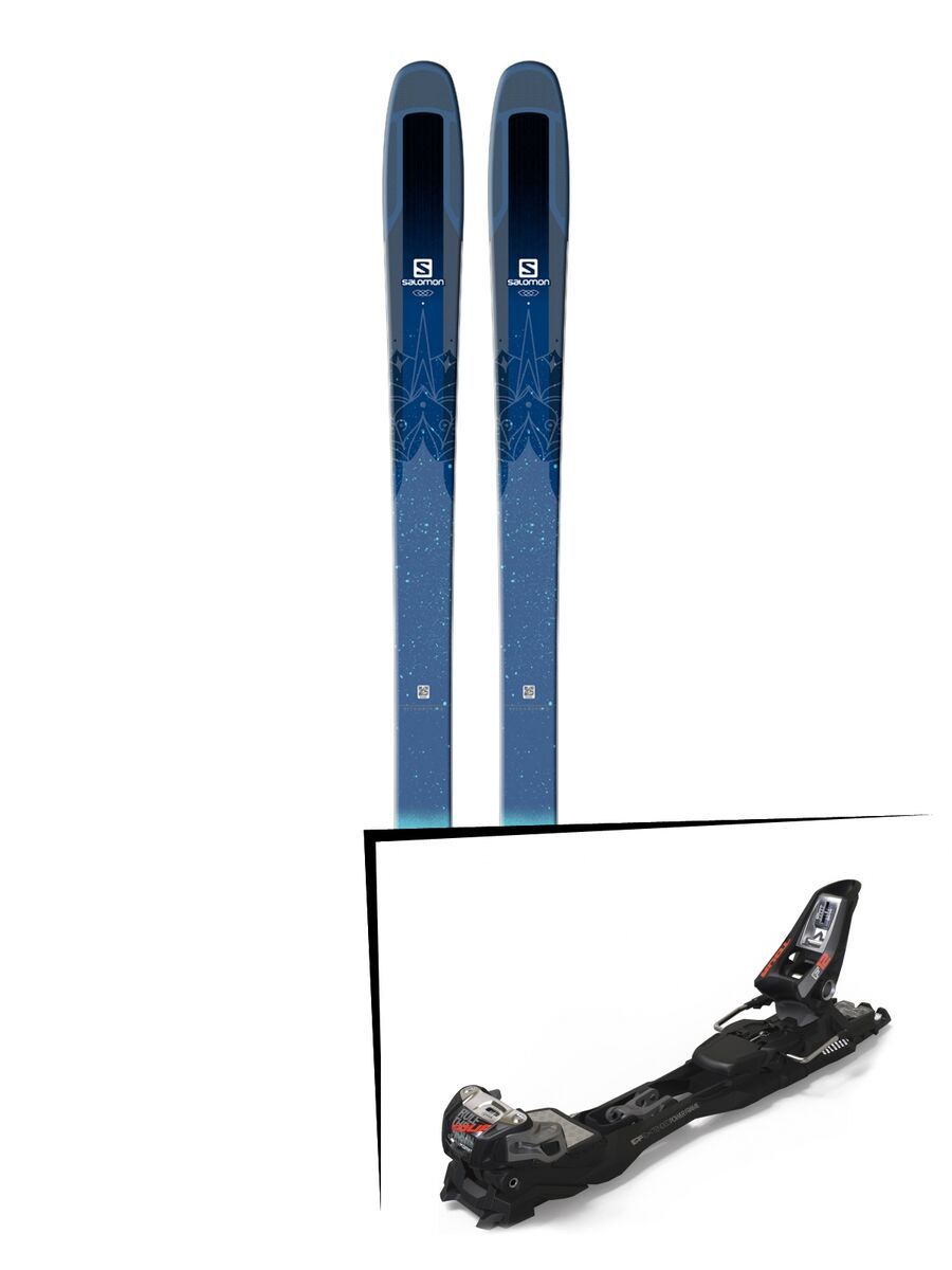 Set: Salomon QST Lux 92 2018 + Marker F12 Tour EPF black/anthracite - Bild 1