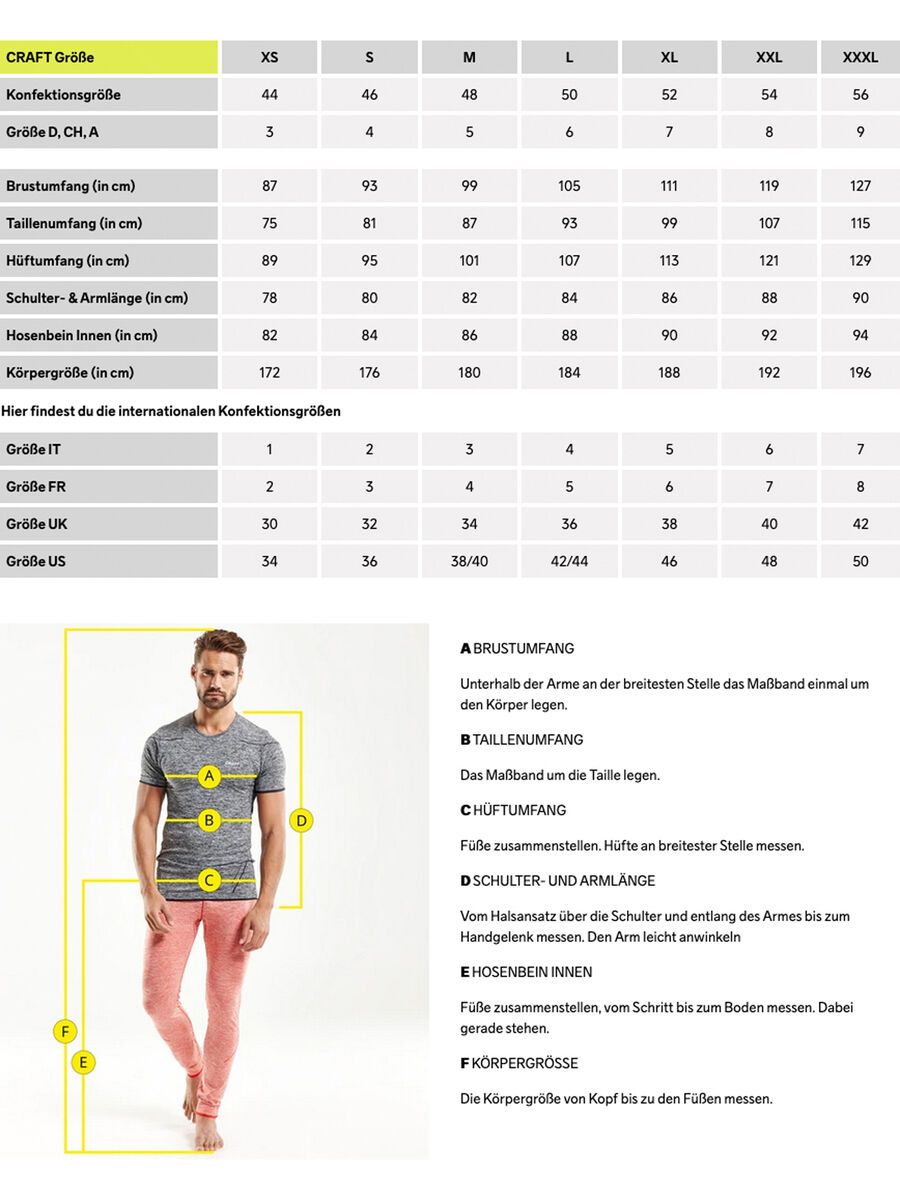 Craft Core Warm Baselayer LS Tee M, black - Bild 2