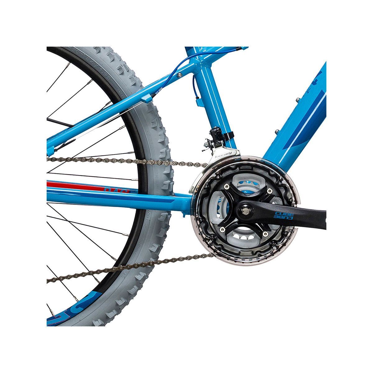 Cube Kid 240 Disc, blue´n´flashred - Bild 3