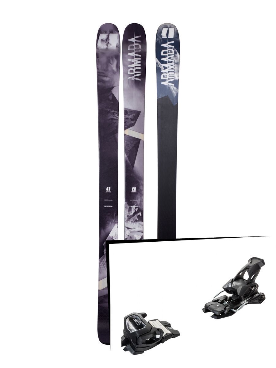 Set: Armada Invictus 108 Ti 2018 + Tyrolia Attack² 14 AT solid black - Bild 1