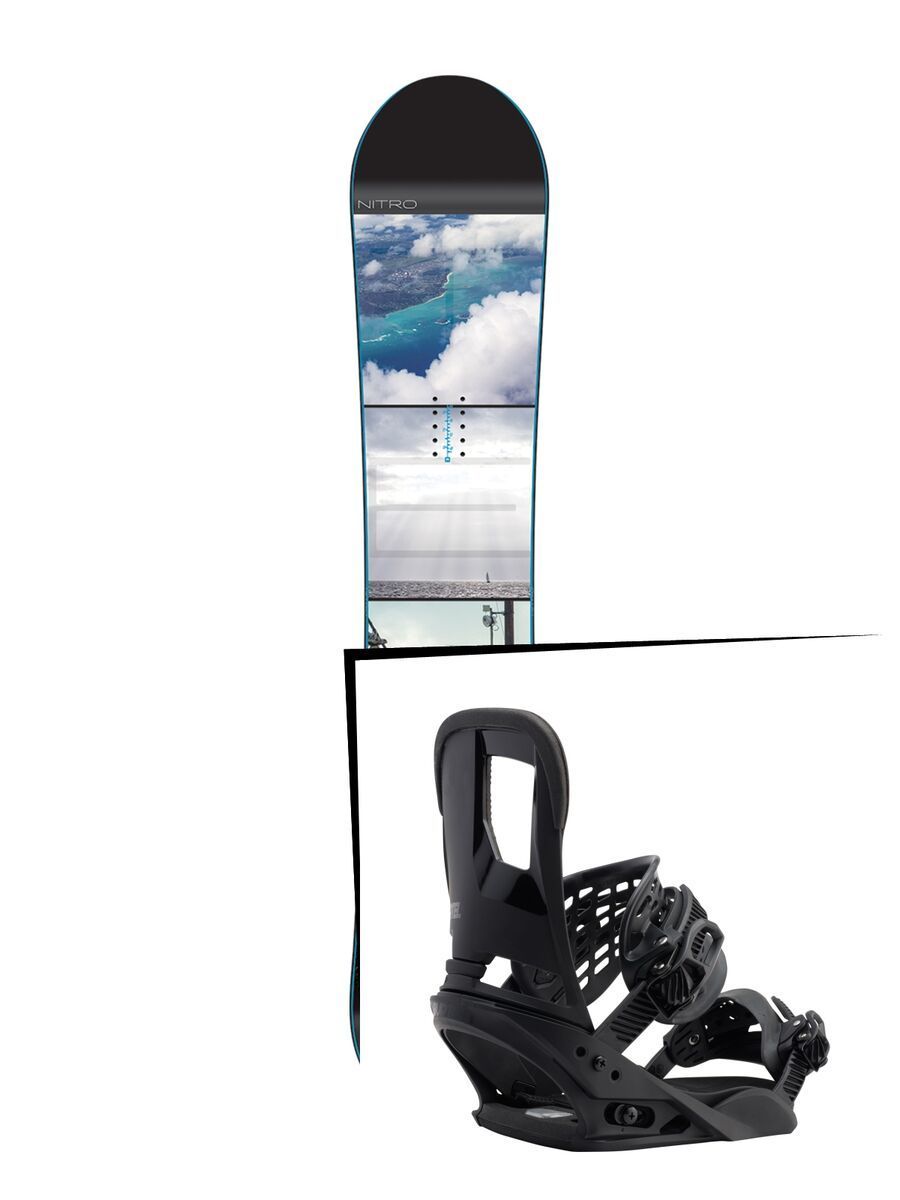 Set: Nitro Team Exposure Gullwing 2016 + Burton Cartel (1712700S) - Bild 1